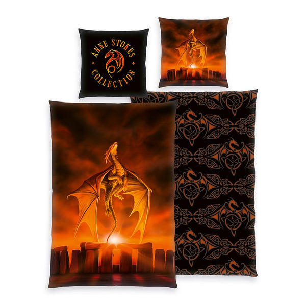 Anne Stokes Bettwäsche-Set 'Drache'