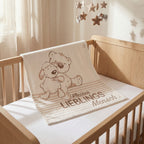 Kuscheldecke Kleiner Lieblingsmensch, Detailansicht