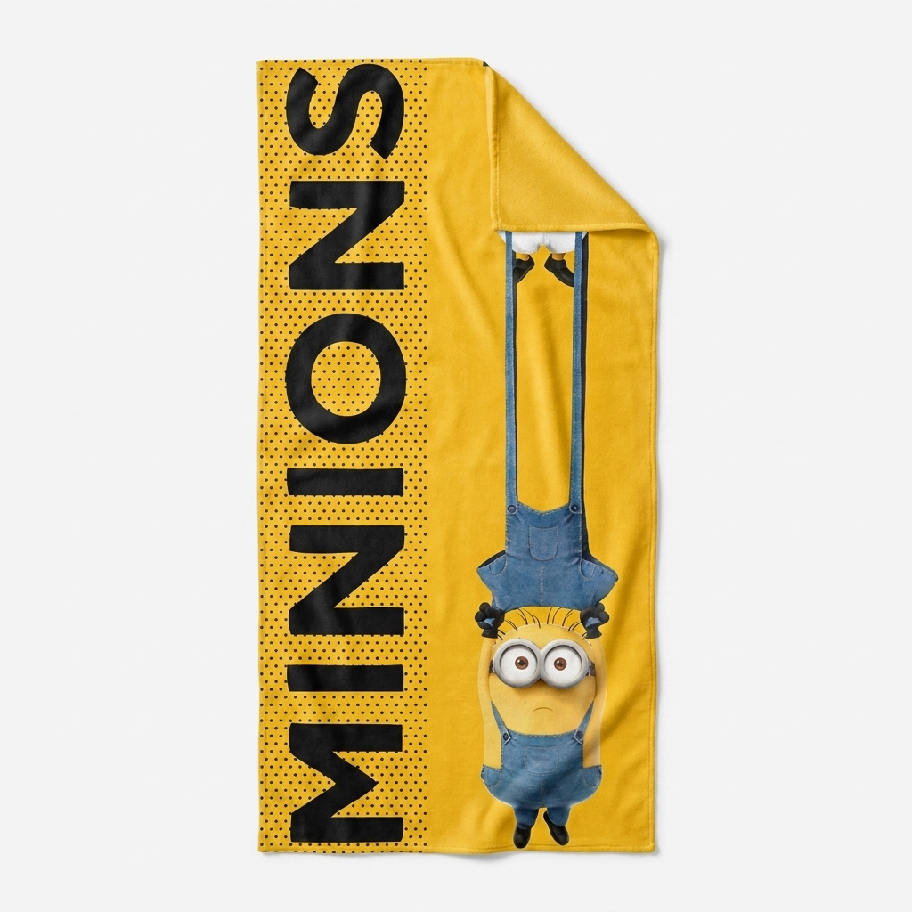 Minions Strandtuch Classic, Detailansicht