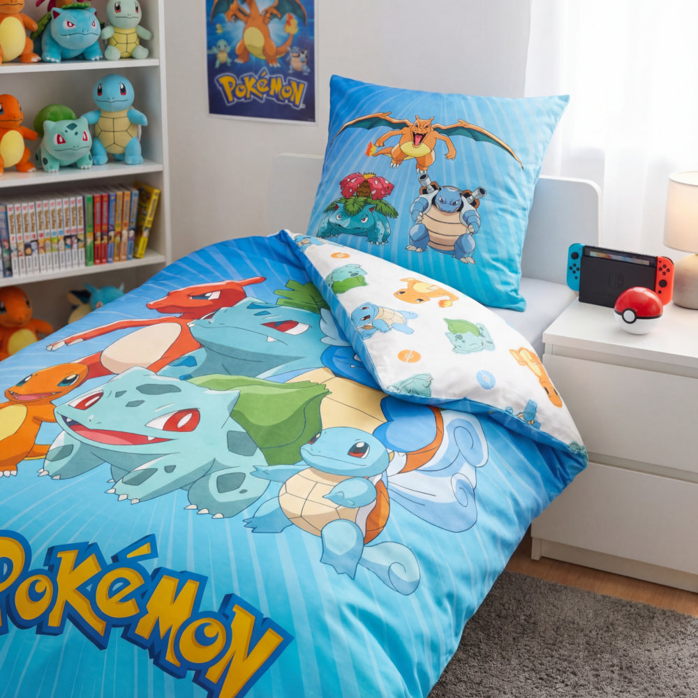 Pokémon Bettwäsche Generation, Wendeseite