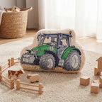 Formkissen Traktor mit Traktor-Motiv, 36x24 cm