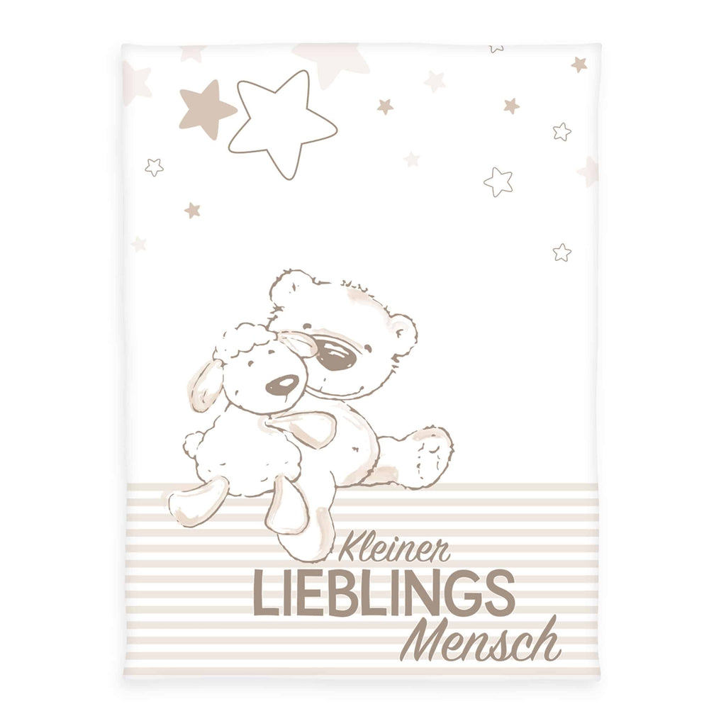 Babydecke Kleiner Lieblingsmensch, Produktansicht