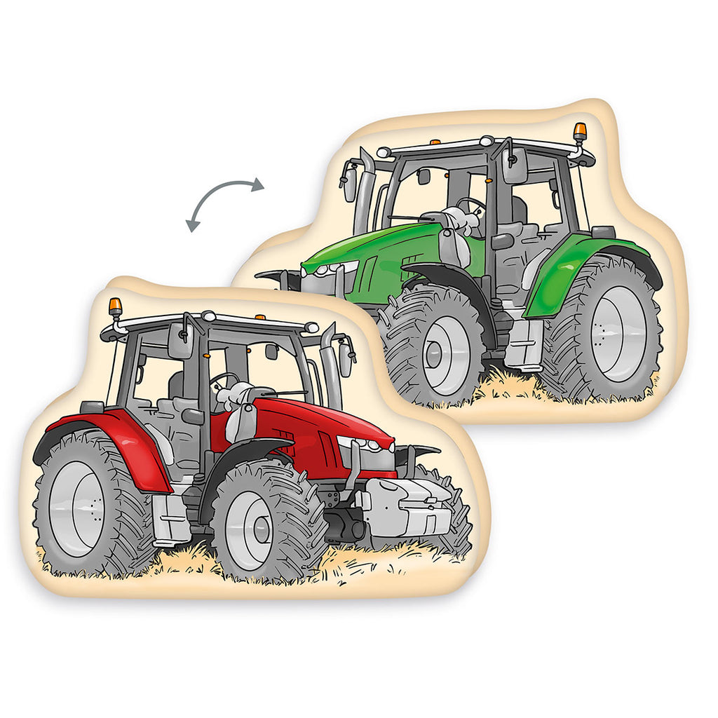 Young Collection Formkissen Traktor, Produktansicht