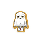 Harry Potter Kuschelkissen Hedwig mit Eulen-Motiv, 35x20 cm