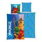 LEGO NINJAGO Bettwäsche Ninja Team aus Renforcé-Baumwolle, Produktansicht
