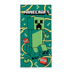 Minecraft Badetuch Creeper Crew aus Baumwolle, Produktansicht