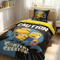 Minions Bettwäsche Content Creator mit Minions-Motiv, 135x200 cm