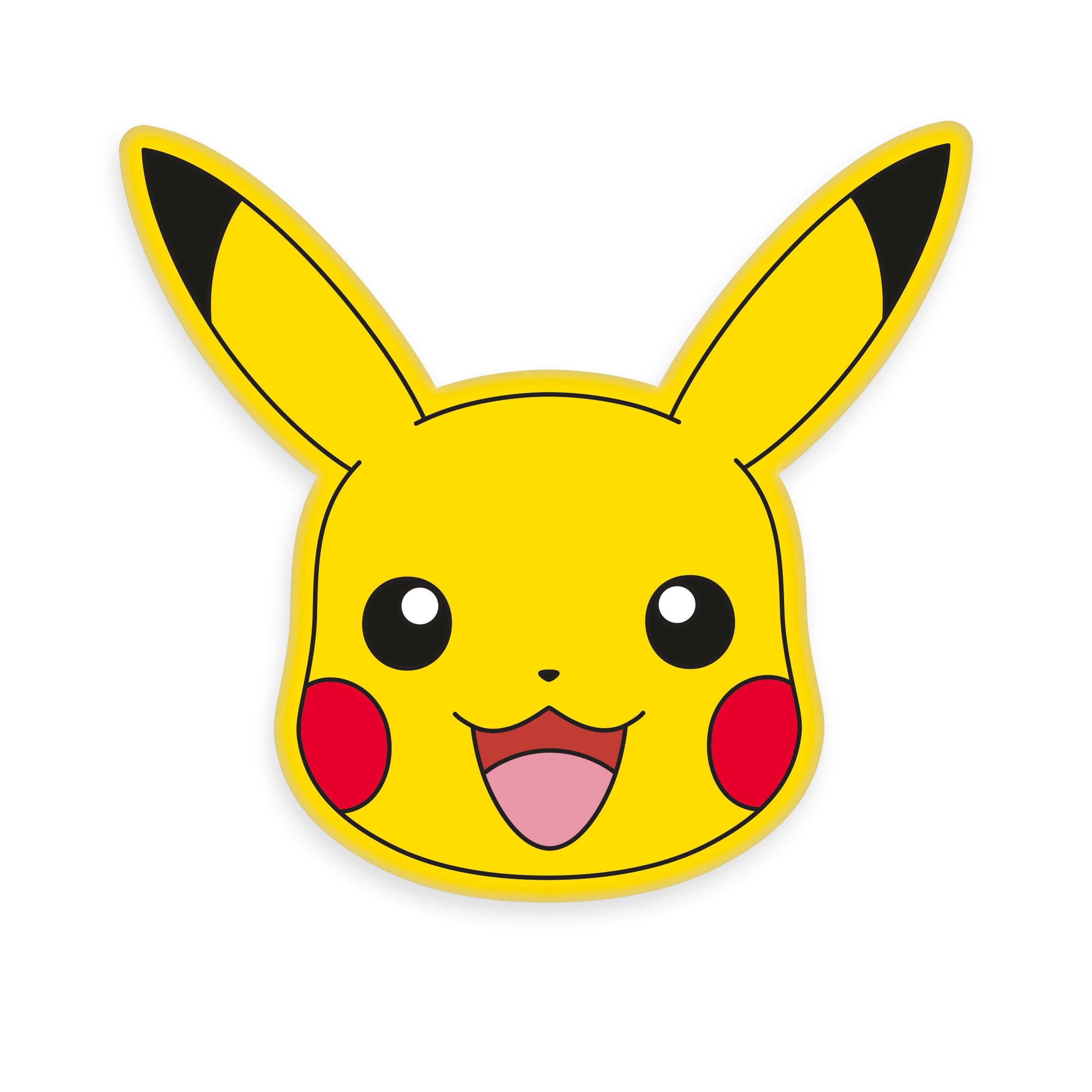 Pokémon Dekokissen Pikachu aus Soft Velboa, Produktansicht