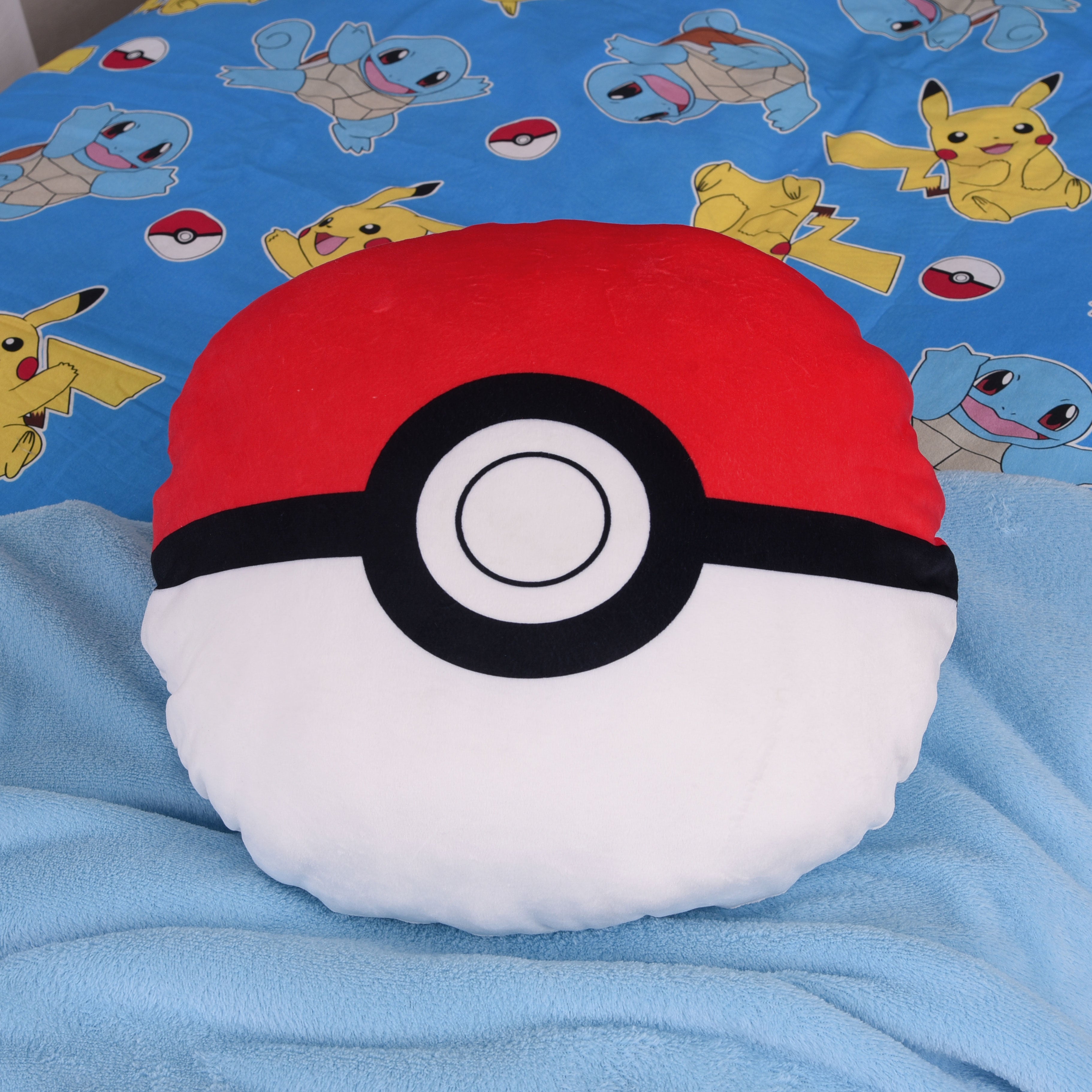 Pokémon Formkissen Pokéball im Pokéball-Design, Durchmesser 30 cm