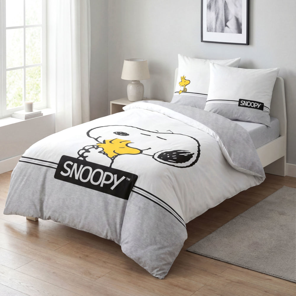 Snoopy Bettwäsche-Set ‘Classic Grey’
