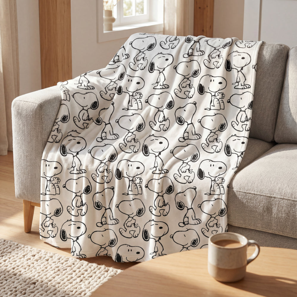 Peanuts Kuscheldecke Classic Snoopy mit Snoopy-Motiv, 150x200 cm