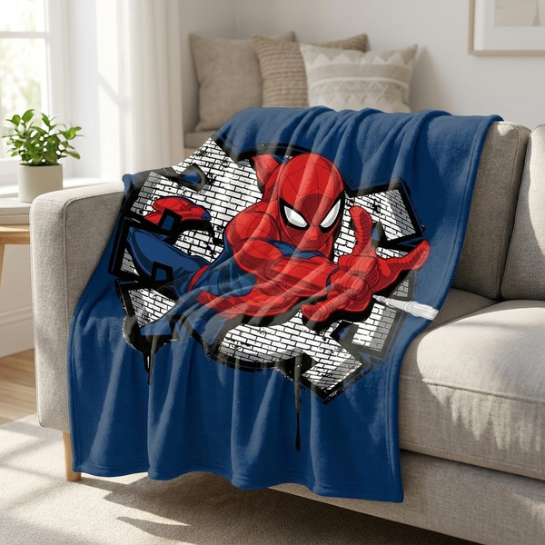 Marvel Spider-Man Fleecedecke – Webbed Dream