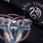 Logo-Wendeseite der Anne Stokes Bettwäsche Wolf mit Wolfsmotiv