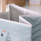 Halb zusammengefaltete Aufbewahrungsbox ‘Nordic Forest’