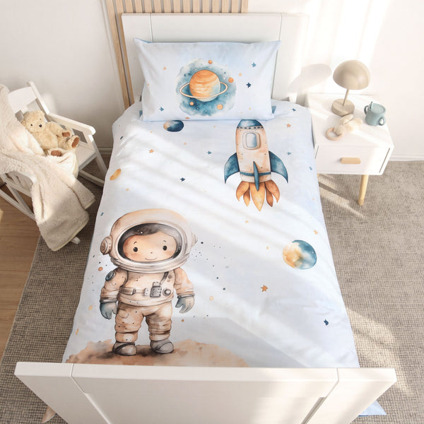 babybest Bettwäsche-Set ‘Kleiner Astronaut’