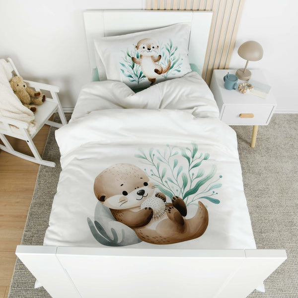 babybest Bettwäsche-Set ‘Schnuffel-Otter’