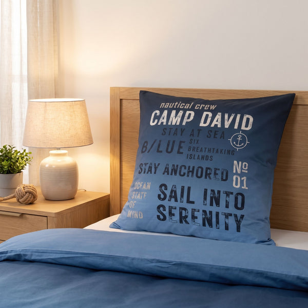 CAMP DAVID Bettwäsche-Set 'Atlantic Blue'