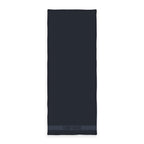 CAMP DAVID Saunatuch ‘Marine’ 80 x 200 cm in dunklem Marineblau mit gewebter Logo-Bordüre