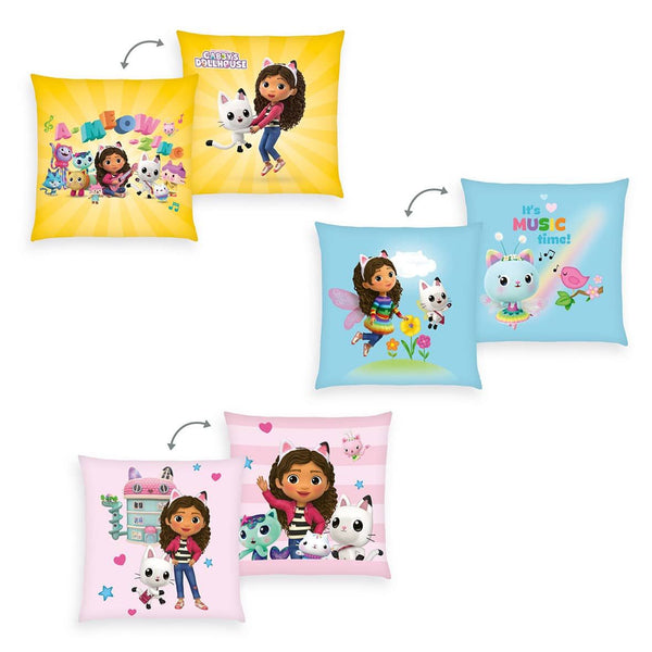 Gabby's Dollhouse Dekokissen-Set ‘Happy’ – 3er-Set