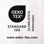 OEKO-TEX STANDARD 100 Label mit Prüfnummer 23.HDE.97610 Hohenstein