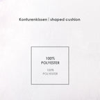 Materialetikett Konturenkissen: 100 % Polyester