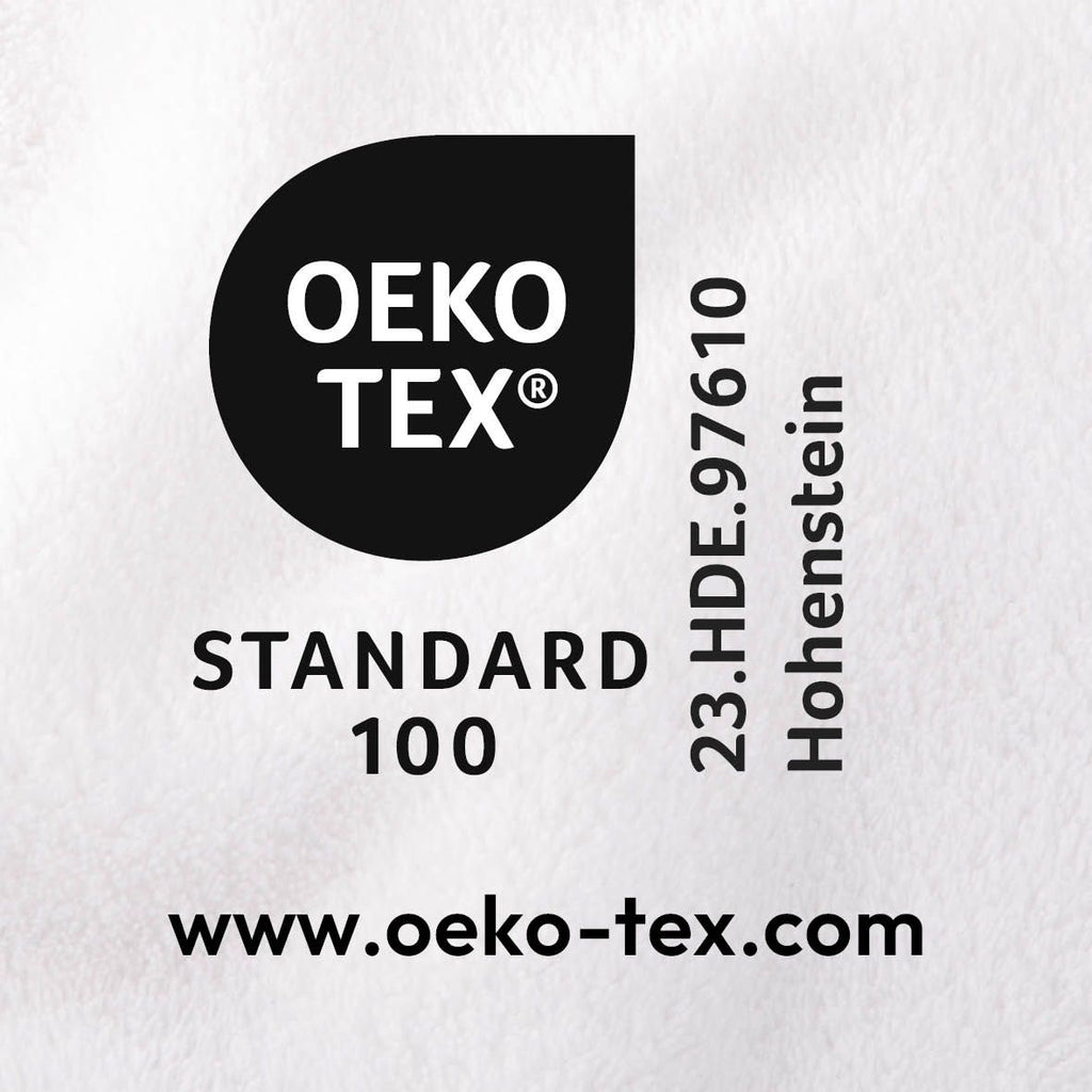 OEKO-TEX STANDARD 100 Label mit Prüfnummer 23.HDE.97610 Hohenstein
