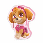 Paw Patrol Formkissen ‘Skye’ ca. 33 x 22,5 cm: Pilotin Skye mit rosa Fliegerhaube und Weste als Konturkissen