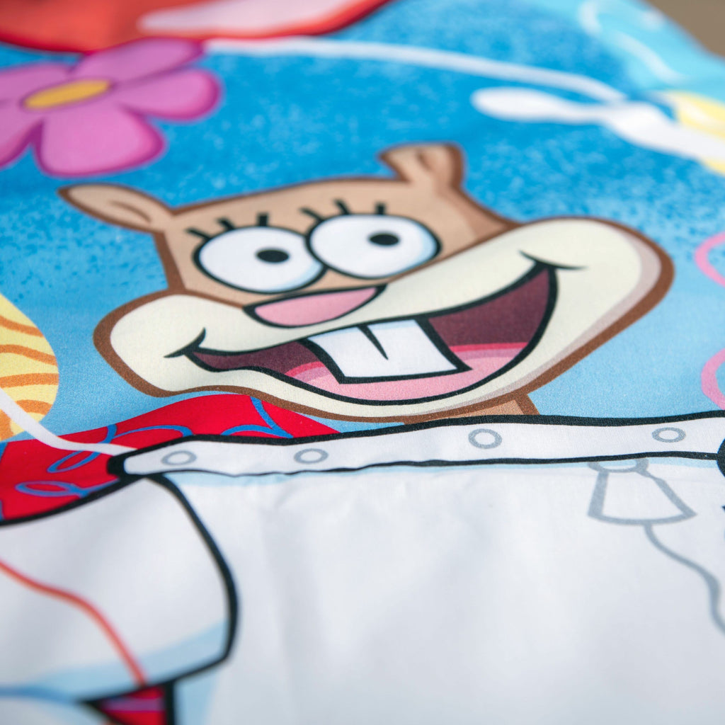Nahaufnahme von Sandy auf der SpongeBob Bettwäsche ‘Fun’