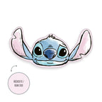 Disney Stitch Kuschelkissen ‘Stitch’ ca. 42,5 x 21,5 cm in der Kontur von Stitchs Kopf, Rückseite zartrosa