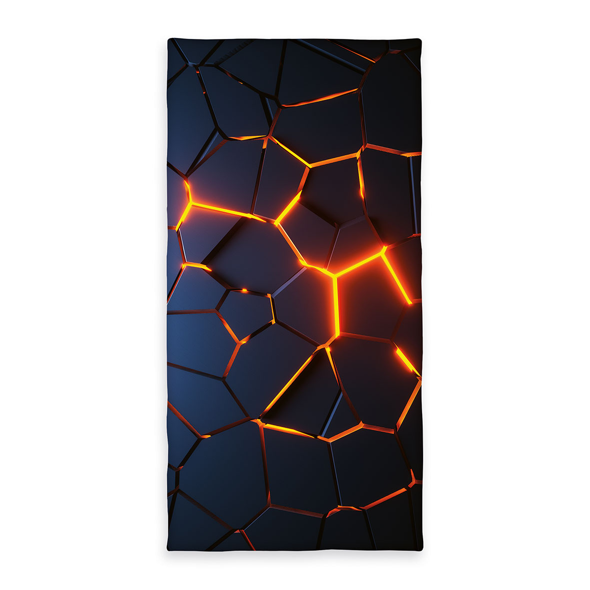 Young Collection Strandtuch Lava 3D Effekt aus Baumwolle, Produktansicht